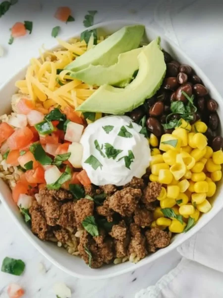 Beef Taco Bowl Recipe