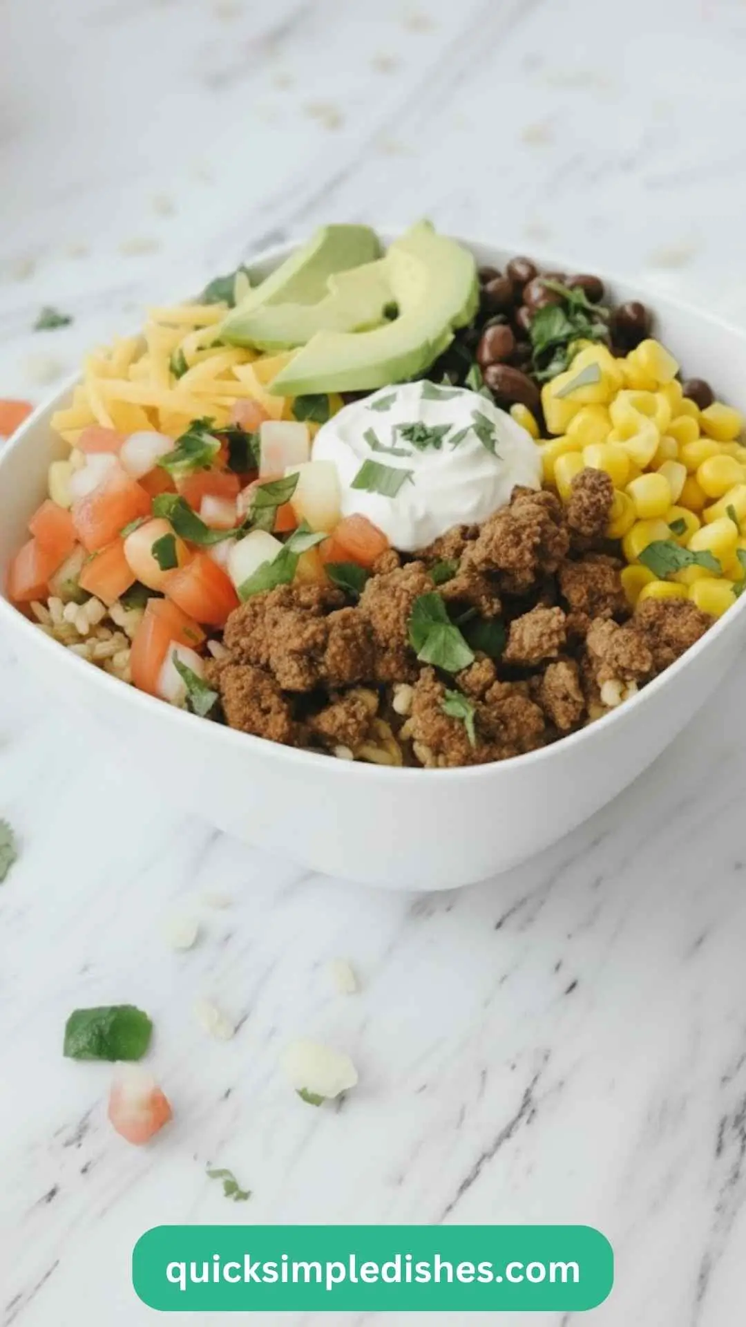 Best Beef Taco Bowl Recipe Best Beef Taco Bowl Recipe