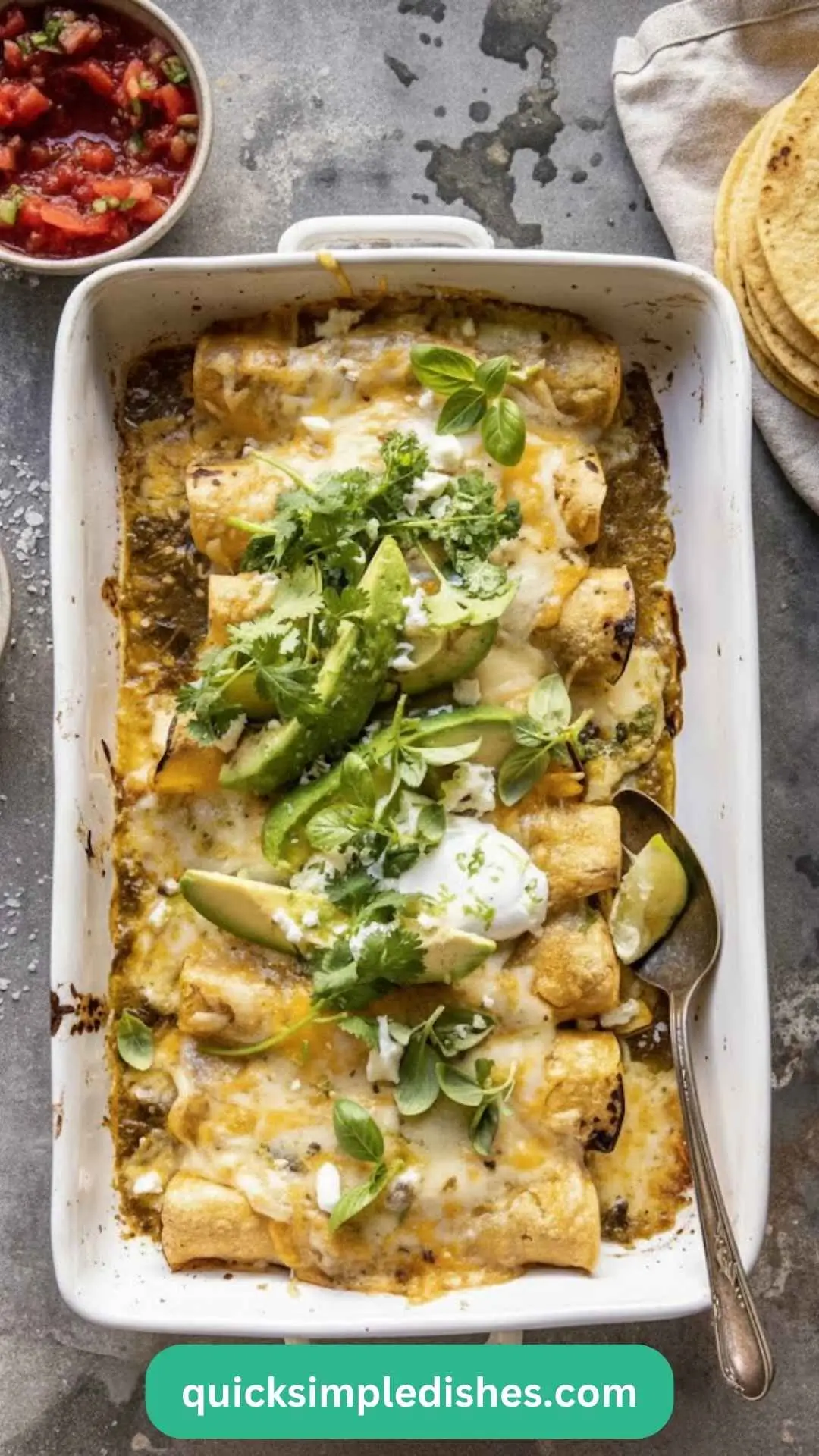 Sheet Pan Enchiladas Copycat Recipe