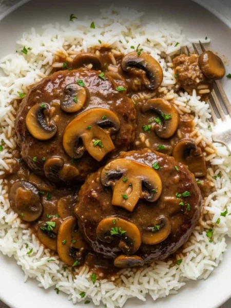 Slow Cooker Salisbury Steak Recipe